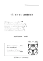 Vorschau - Arbeitsblätter - Leseprofi 1 für die 2. Klasse - Seite 2