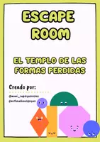 Vista previa - Juegos / Gamificación - ESCAPE ROOM FORMAS GEOMÉTRICAS - Portada