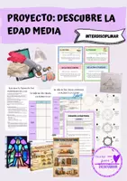 Vista previa - Unidades / Secuencias / Situaciones de Aprendizaje - Proyecto interdisciplinar Edad Media. 5º 6º PRI - ABP - Portada