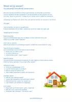 Voorbeeld - Waar wil jij wonen - puzzelkaartjes met woonvormen - Pagina 3