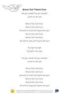 anteprima - Materiale per pittura e bricolage - Brown Owl Theme Tune - Lyrics, guitar chords & more - Pagina 1