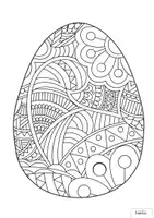 anteprima - Altro tipo di materiale - Easter Egg Mandala - Uova di Pasqua da colorare - Pagina 1