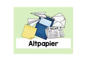 Vorschau - Anderer Materialtyp - Müllschilder - Beschriftung der Mülleimer (grün) - Seite 2