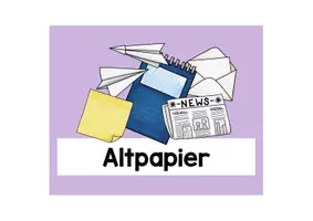 Vorschau - Anderer Materialtyp - Müllschilder - Beschriftung der Mülleimer (lila) - Seite 2