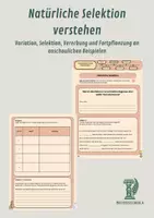 Vorschau - Stundenentwürfe - Natürliche Selektion verstehen - Variation, Selektion, Vererbung und Fortpflanzung an anschaulichen Beispielen - Deckblatt