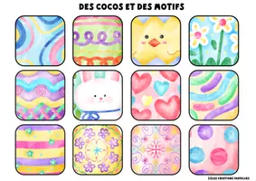 Aperçu - les motifs -Les cocos - Page 2