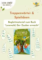 Vorschau - Spiele - Treppenwörter & Lesespiele zum Buch "Lesewald, Der Zauber erwacht" - Seite 1
