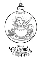 Vorschau - selbst erstellte Cliparts/Grafiken - Weihnachtliche Mandala Motive zum ausmalen - Seite 3