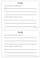 Vorschau - Arbeitsblätter - Das ABC - Heft und Arbeitsblätter - Seite 3