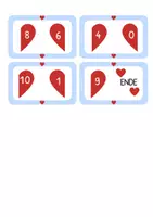 Vorschau - Spiele - DOMINO Verliebte Zahlen (1.Klasse) - Seite 2
