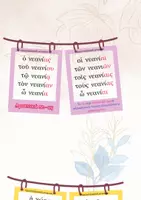 Προεπισκόπηση - Flashcards - Αφίσα α' κλίση ουσιαστικών (2 μεγέθη) - Σελίδα 1