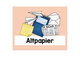Vorschau - Anderer Materialtyp - Müllschilder - Beschriftung der Mülleimer (orange) - Seite 2