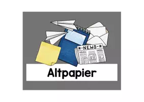 Vorschau - Anderer Materialtyp - Müllschilder - Beschriftung der Mülleimer (schwarz) - Seite 2