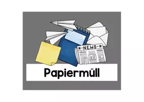 Vorschau - Anderer Materialtyp - Müllschilder - Beschriftung der Mülleimer (schwarz) - Seite 3