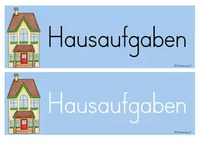 Vorschau - Anderer Materialtyp - Hausaufgaben - Tafelmaterial (blau) - Seite 3