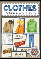 Vorschau - Spiele - Clothes - Picture + Word Cards - Deckblatt