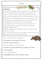 Vorschau - Arbeitsblätter - Sachtext Schildkröte - Seite 2