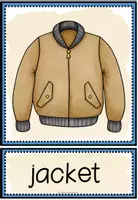 Vorschau - Spiele - Clothes - Picture + Word Cards - Seite 1
