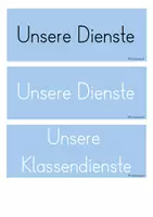 Vorschau - Anderer Materialtyp - Unsere Klassendienste (blau) - Seite 2