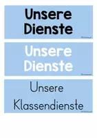 Vorschau - Anderer Materialtyp - Unsere Klassendienste (blau) - Seite 3