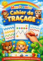 Aperçu - Jeux - Mon Premier Cahier de Traçage - Page de couverture