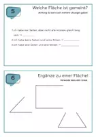 Vorschau - Arbeitsblätter - Geometrische Flächen: 8 Stationen mit Lösungen - Seite 3