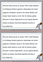 Vorschau - Fördermaterial/Inklusion - Musik Spezial Wincent Weiss: Fehlerteufel Lesekarten Kommasetzung - Seite 3