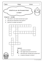 Vorschau - Arbeitsblätter - Osterrätsel - Suchsel, Kreuzworträtsel und Labyrinth - Seite 2