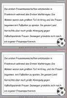 Vorschau - Fördermaterial/Inklusion - Frauenfußball Frankreich Spezial: Fehlerteufel Lesekarten Kommasetzung - Seite 3
