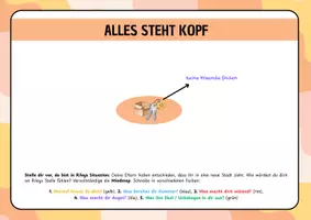 Vorschau - Arbeitsblätter - Ethik/WuN: Film "Alles steht Kopf" (Gefühle, Persönlichkeit) - Deckblatt