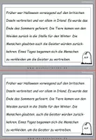 Vorschau - Fördermaterial/Inklusion - Halloween Spezial: Fehlerteufel Lesekarten Kommasetzung - Seite 3