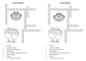 anteprima - Esercizi - Alice nel paese delle meraviglie attività interdisciplinare - Pagina di copertina