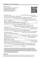 Vorschau - Arbeitsblätter - Arbeitsblätter zum Thema "Aprikose" + Lösung & MP3 + Mindmap + Infografik - Deckblatt