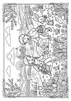 Vorschau - Arbeitsblätter - OSTERN - Ausmalbilder (Osterhase, Ostereier) - Seite 2