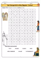 Vorschau - Arbeitsblätter - Das Totengericht im Alten Ägypten – AB6 | Fördermaterial & DaZ Klasse 5/6 - Seite 3