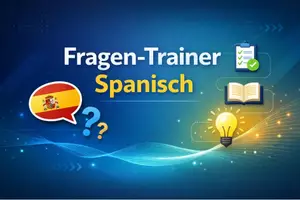 Vorschau - Bildkarten - Fragen-Trainer Spanisch (A1–B1) - Deckblatt