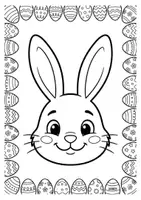 Vorschau - Arbeitsblätter - OSTERN - Ausmalbilder (Osterhase, Ostereier) - Seite 2