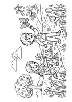 Vorschau - Arbeitsblätter - OSTERN - Ausmalbilder (Osterhase, Ostereier) - Seite 3