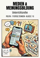 Vorschau - Stundenentwürfe - Unterrichtsreihe: Medien & Meinungsbildung - Deckblatt