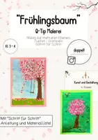 Vorschau - Stundenentwürfe - Materialpaket "Frühling" - KUNST | Klasse 1-4 - Seite 1