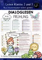 Vorschau - Arbeitsblätter - Frühling Klasse 1, 2 | Materialpaket Frühling Ostern - Seite 1