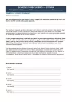 anteprima - Altro tipo di materiale - schede per attività recupero e potenziamento storia prima professionale - Pagina 1
