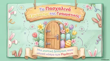 Προεπισκόπηση - Υποστηρικτικό υλικό / Ειδική αγωγή - Το πασχαλινό εργαστήρι της Γραμματικής - Σελίδα 1