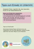 Vorschau - Mal- und Bastelvorlagen - Muttertag Lesezeichen / Ausmalen und Basteln - Seite 2