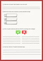 Vorschau - Stundenentwürfe - Canada in the world Englisch ZP10 - Seite 3