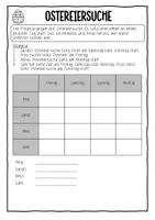 Vorschau - Arbeitsblätter - Logikrätsel Grundschule DaZ Frühling Ostern Deutsch - Seite 3