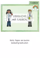 Vorschau - Experimente - Versuche Experimente mit Farben & Forscherpass experimentieren - Seite 2