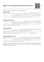 Vista previa - Hojas de trabajo - Biografia Mahatma Gandhi No Violencia (Ejercicios con texto para completar y video explicativo) - página 2