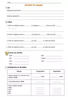 Vorschau - Arbeitsblätter - Grammatik Arbeitsblatt Adverbs of manner - Seite 1
