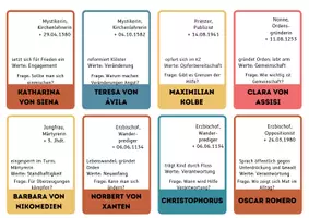 Vorschau - Aufgabenkarten - Deckblatt Speeddating Kärtchen - Seite 2